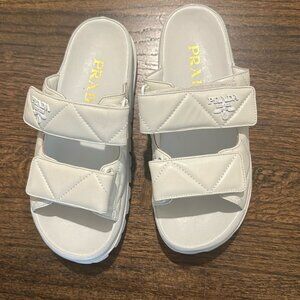 Prada slide sandals